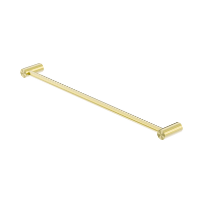 Nero Zen SS316L Single Towel Rail 600mm, Brushed Gold