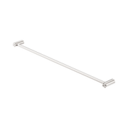Nero Zen SS316L Single Towel Rail 800mm, Brushed Nickel