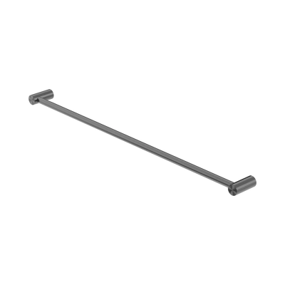Nero Zen SS316L Single Towel Rail 800mm, Graphite
