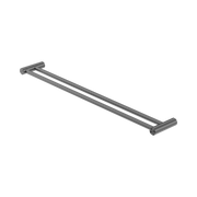 Nero Zen SS316L Double Towel Rail 800mm, Graphite