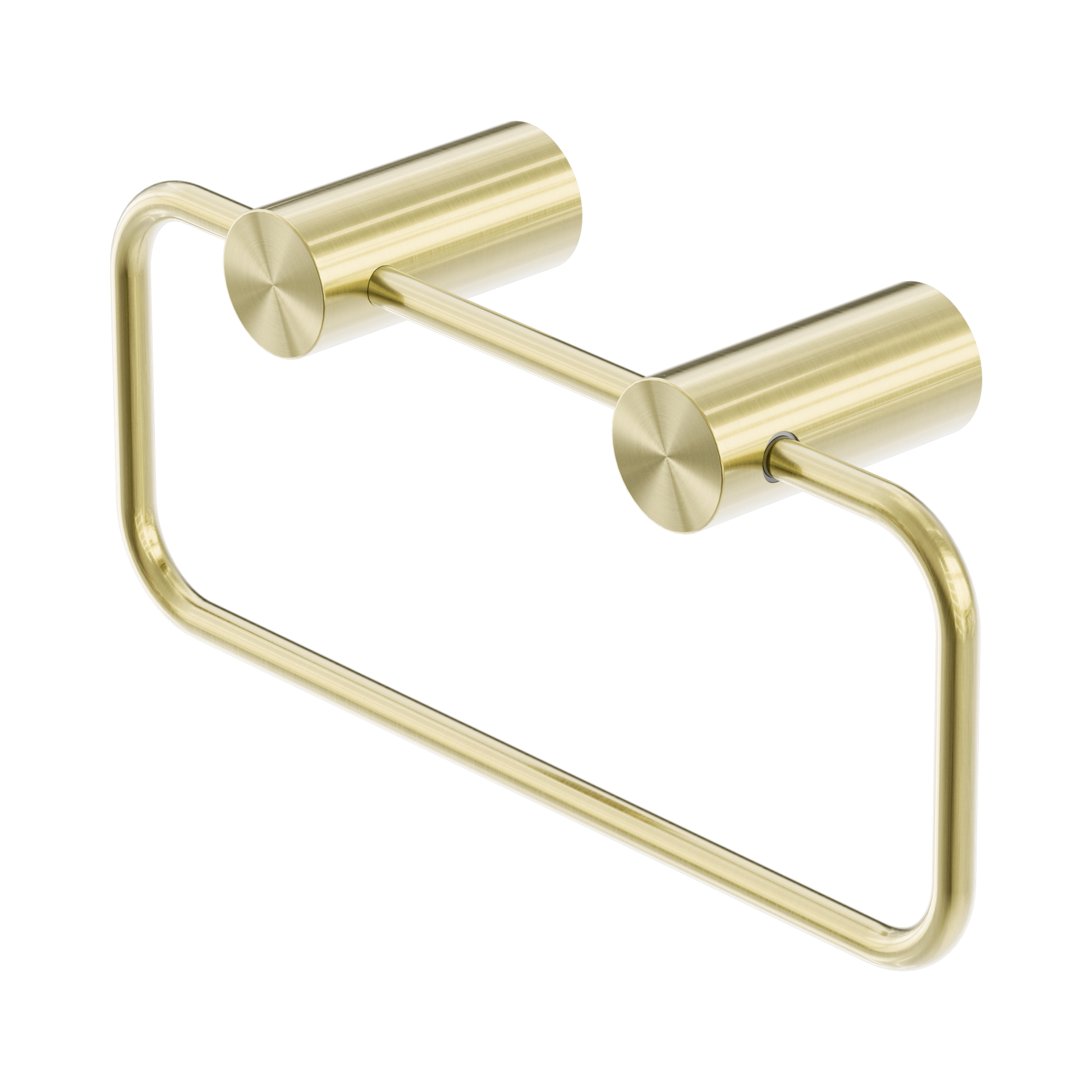 Nero Zen SS316L Hand Towel Ring, Brushed Gold
