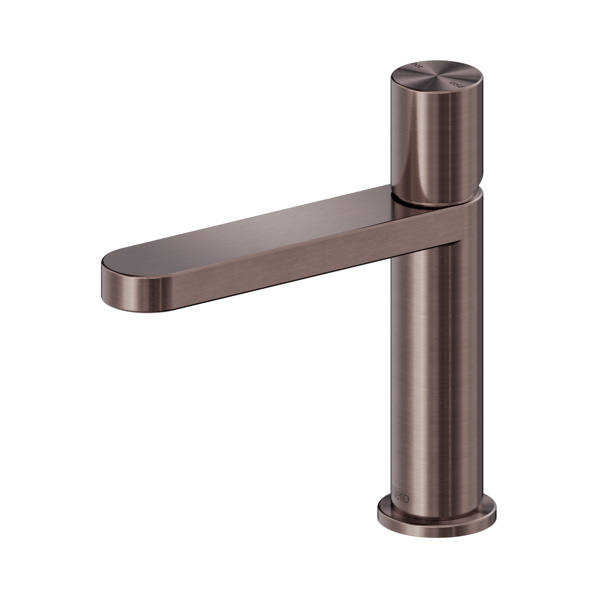 Nero Pure SS316L Basin Mixer, Brushed Bronze