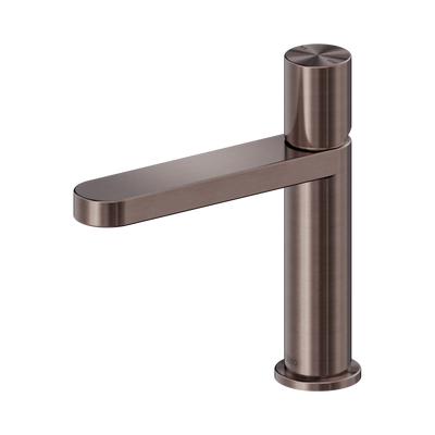 Nero Pure SS316L Basin Mixer, Brushed Bronze