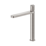 Nero Pure SS316L Tall Basin Mixer, Brushed Nickel