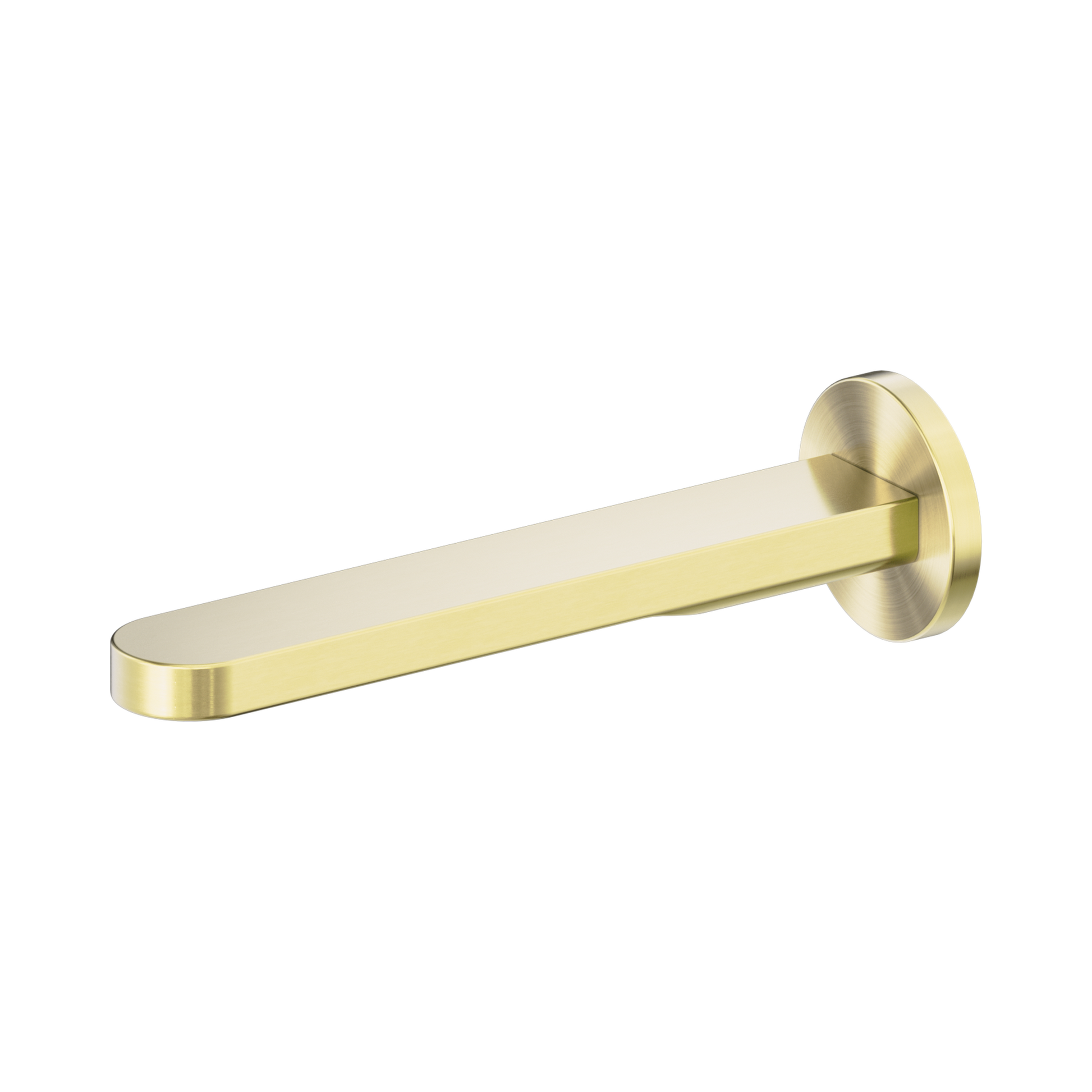 Nero Pure SS316L Round Bath Spout Only, Brushed Gold