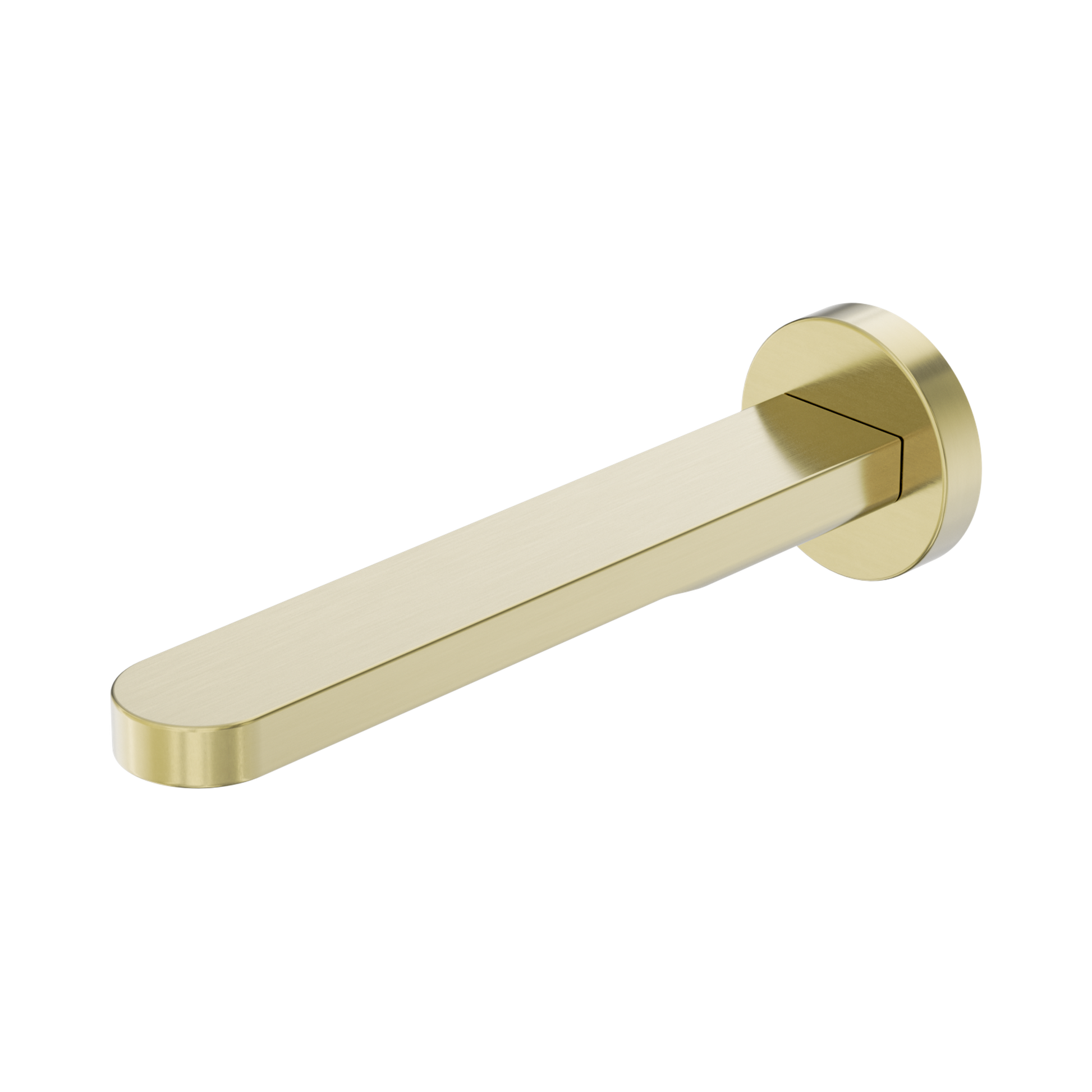 Nero Pure SS316L Round Bath Spout II Only, Brushed Gold