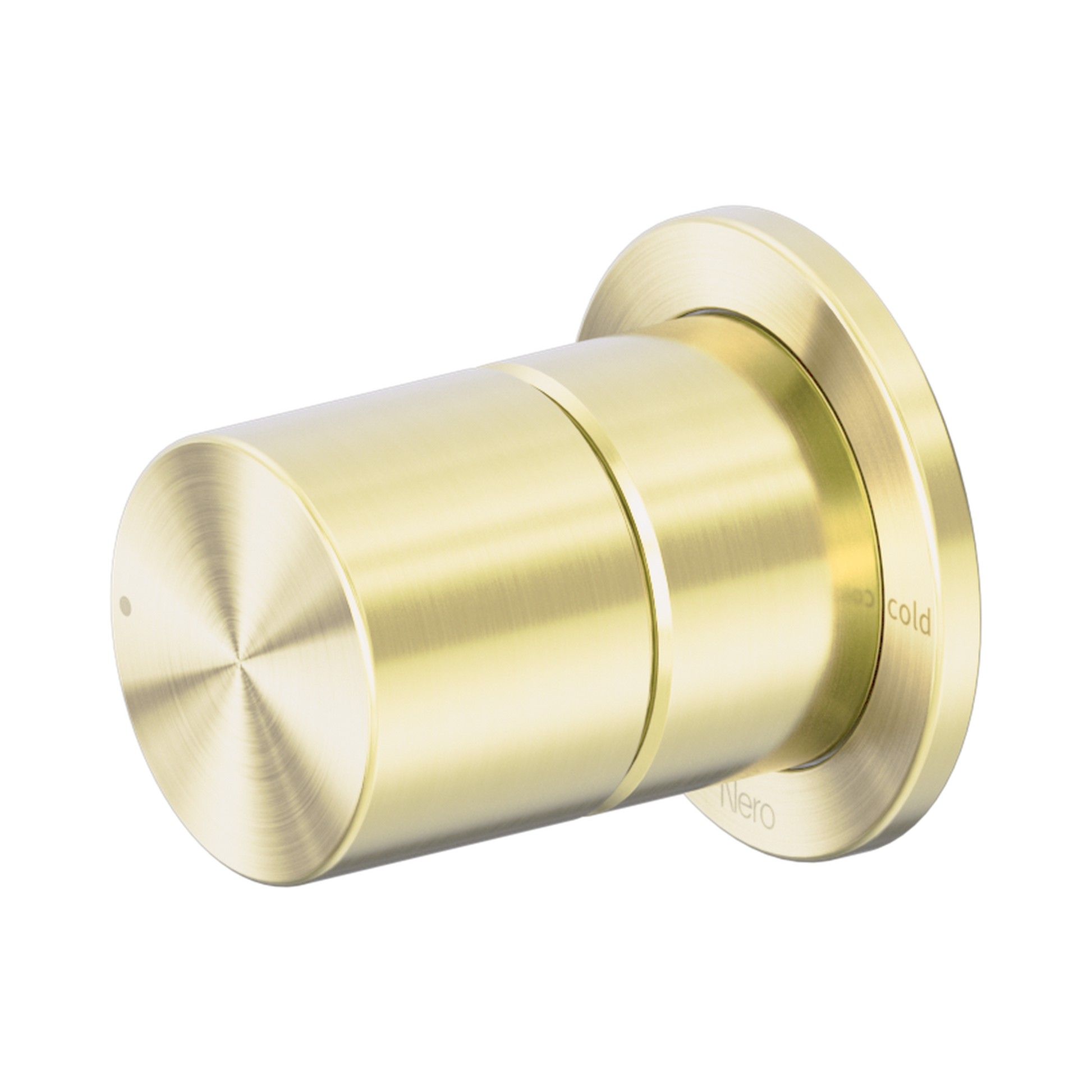 Nero Nero Pure SS316L Progressive Wall/Shower Mixer, Brushed Gold