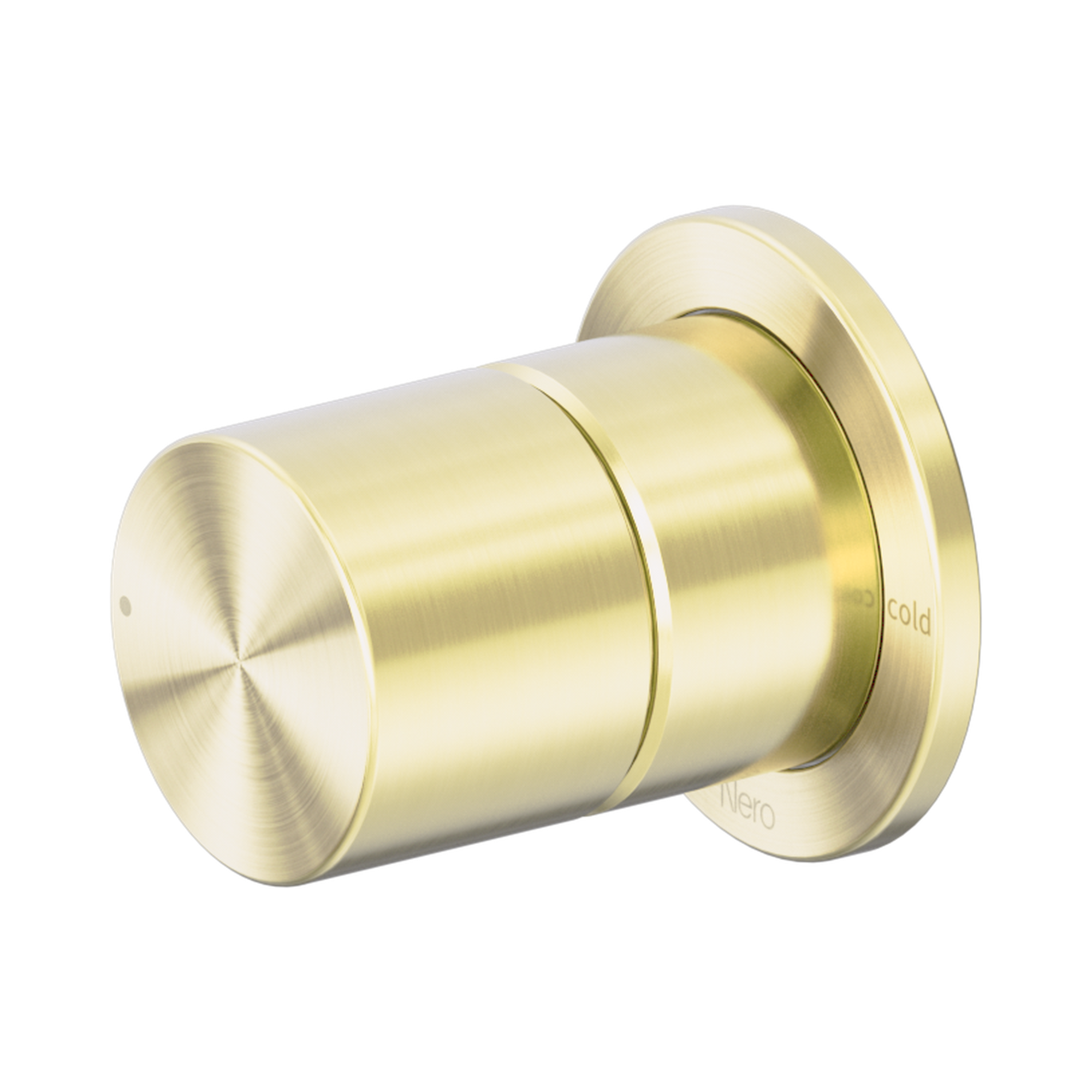 Nero Nero Pure SS316L Progressive Wall/Shower Mixer, Brushed Gold