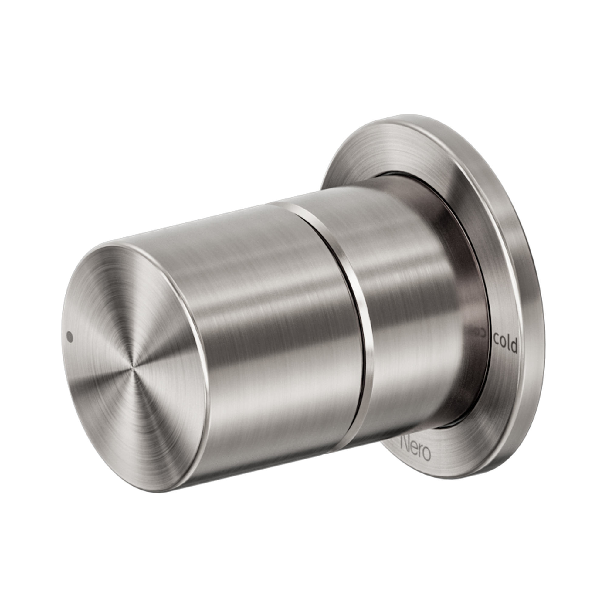 Nero Nero Pure SS316L Progressive Wall/Shower Mixer, Brushed Nickel