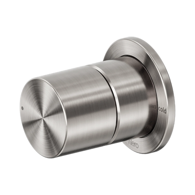 Nero Pure SS316L Progressive Shower Mixer, Brushed Nickel