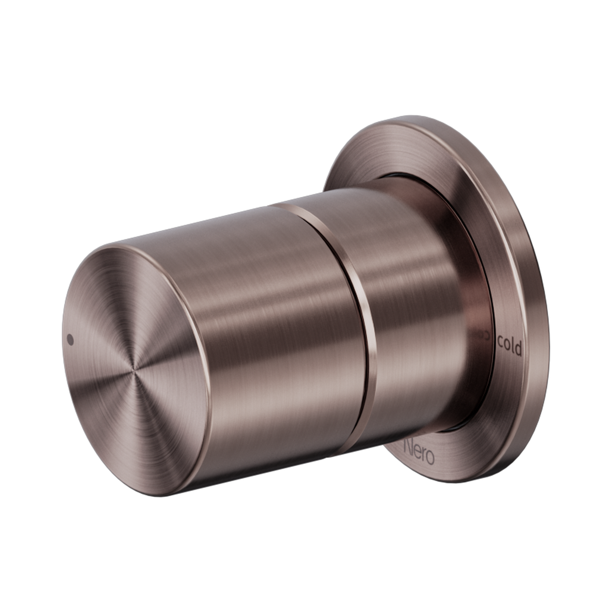 Nero Nero Pure SS316L Progressive Wall/Shower Mixer, Brushed Bronze
