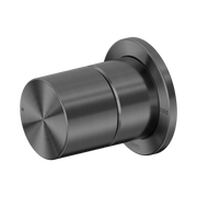 Nero Pure SS316L Progressive Wall/Shower Mixer, Graphite