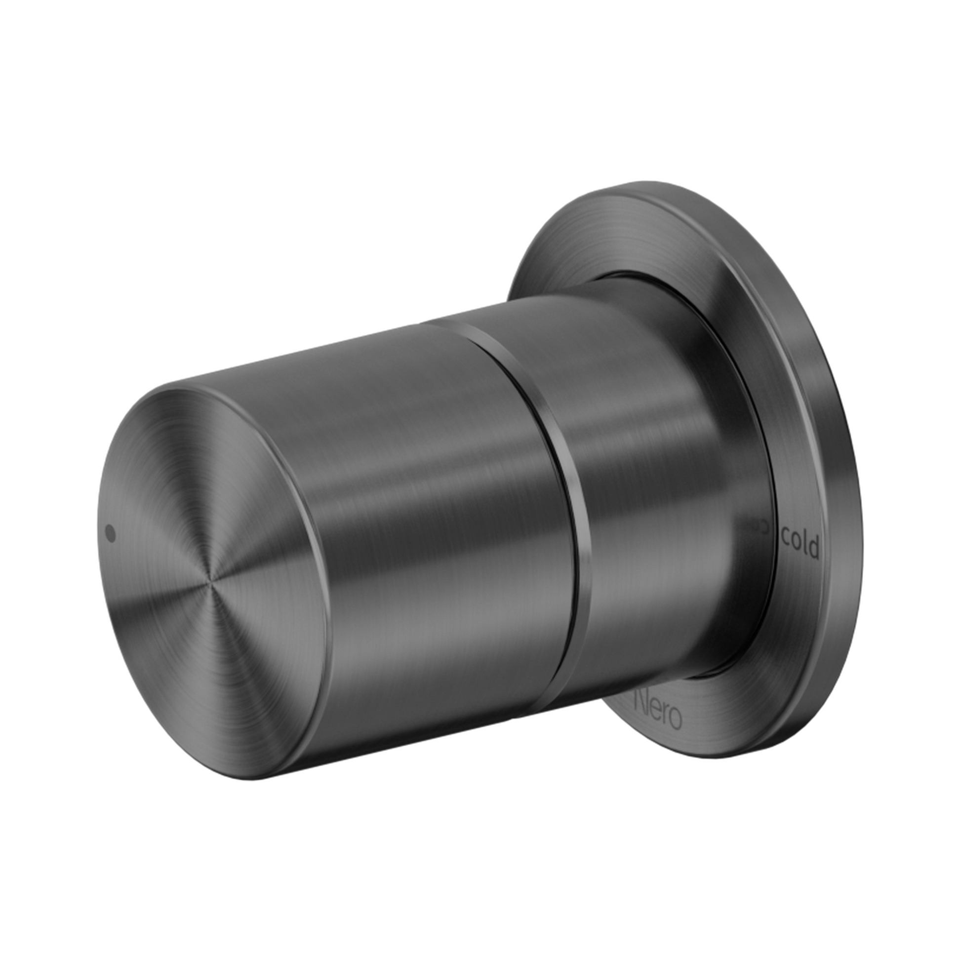 Nero Pure SS316L Progressive Wall/Shower Mixer, Graphite