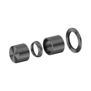 Nero Pure SS316L Progressive Wall/Shower Mixer Trim Kits Only, Graphite