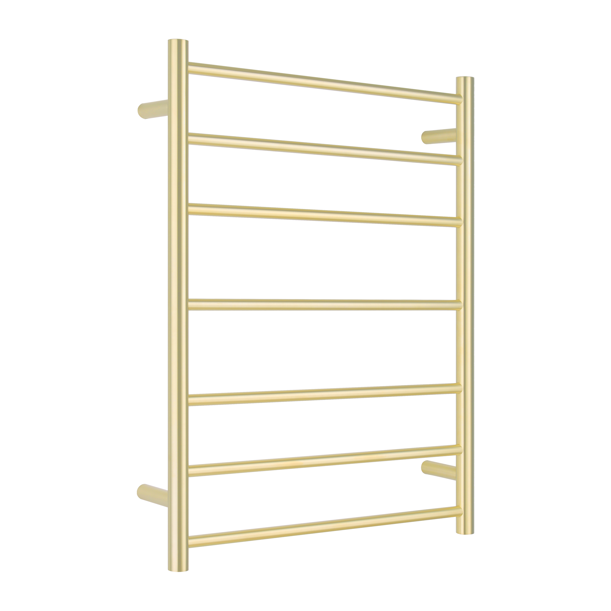 Nero Non-Heated Towel Ladder, Brushed Gold