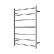 Nero Mecca 240V 7 Bar Heated Towel Ladder, Chrome