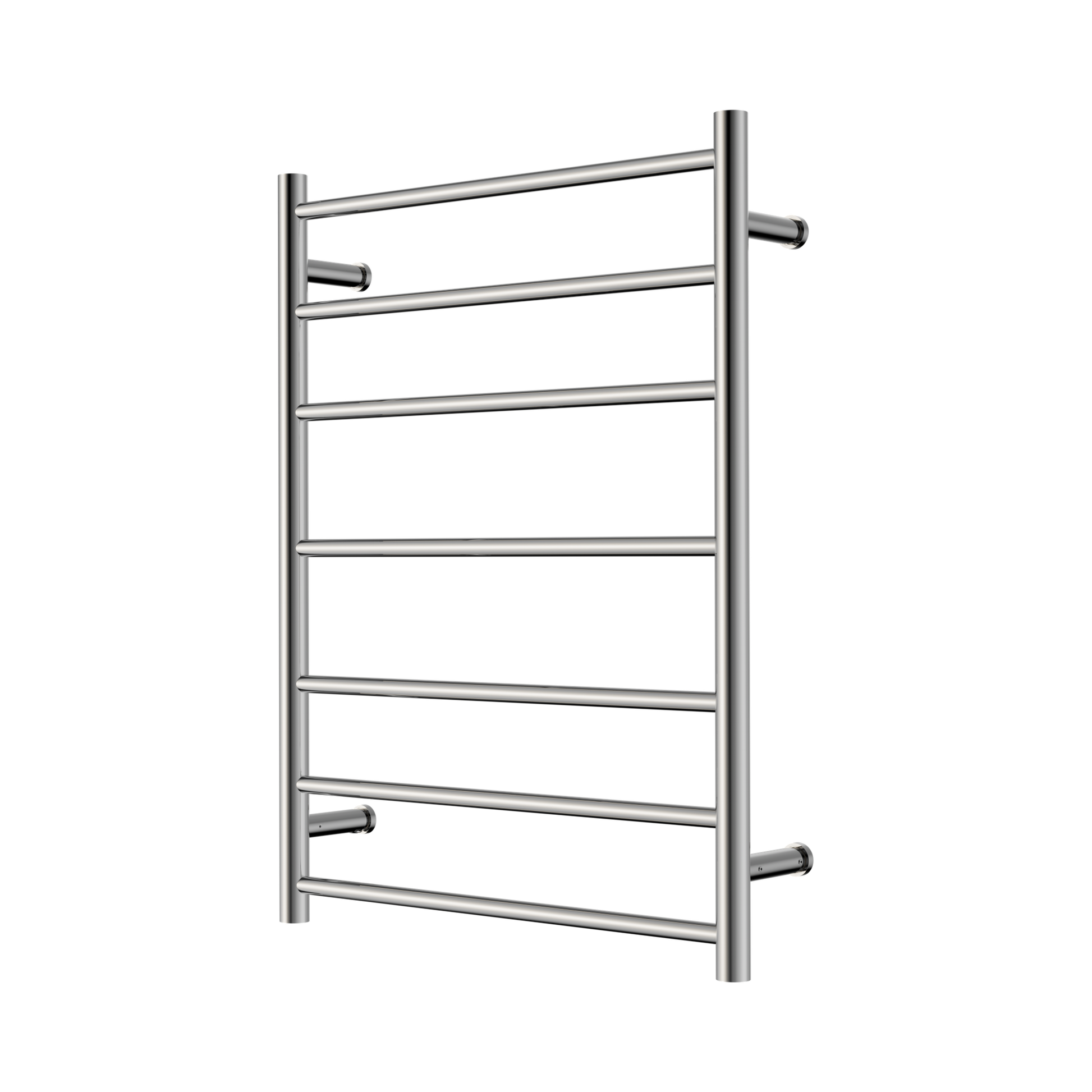 Nero Mecca 240V 7 Bar Heated Towel Ladder, Chrome