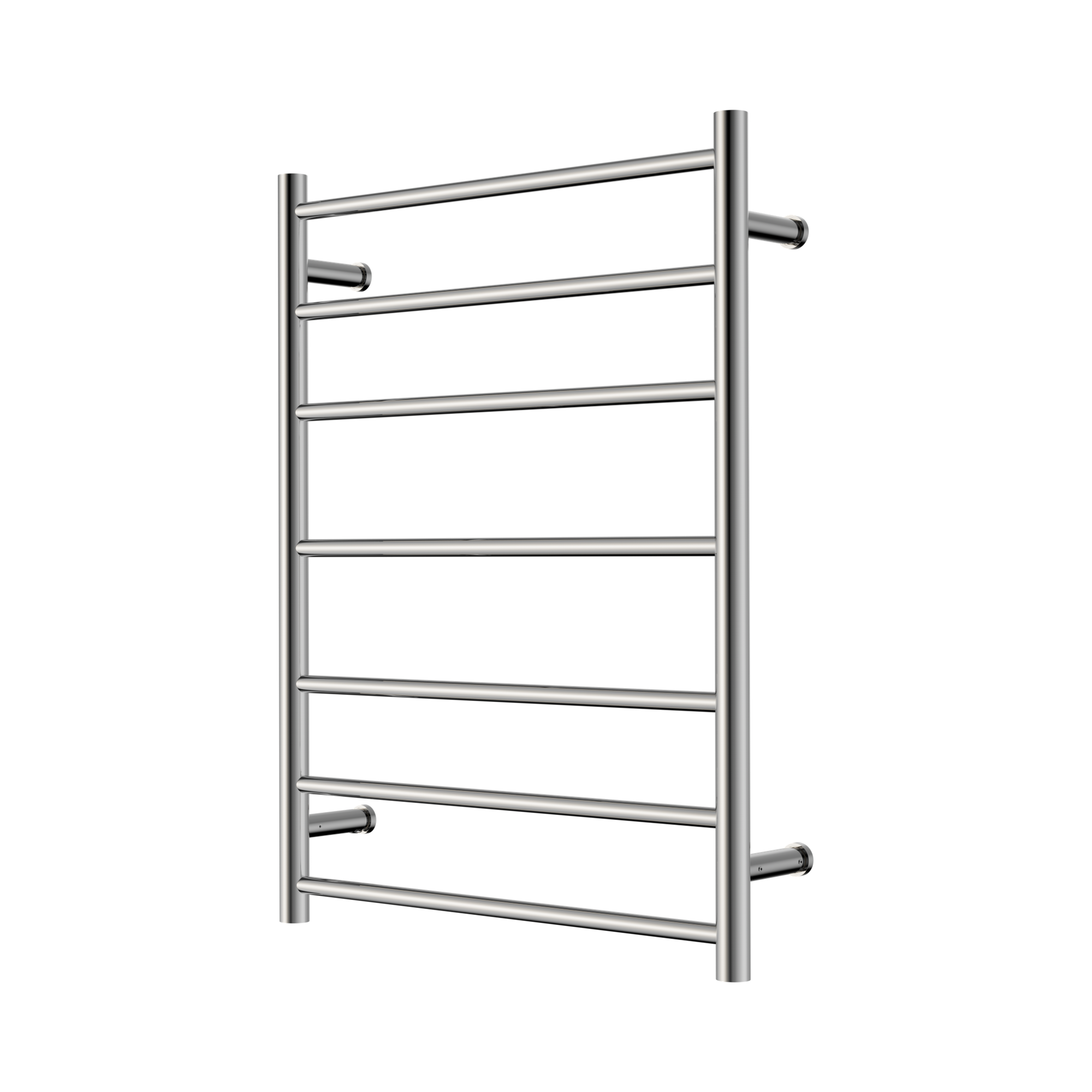 Nero Mecca 240V 7 Bar Heated Towel Ladder, Chrome