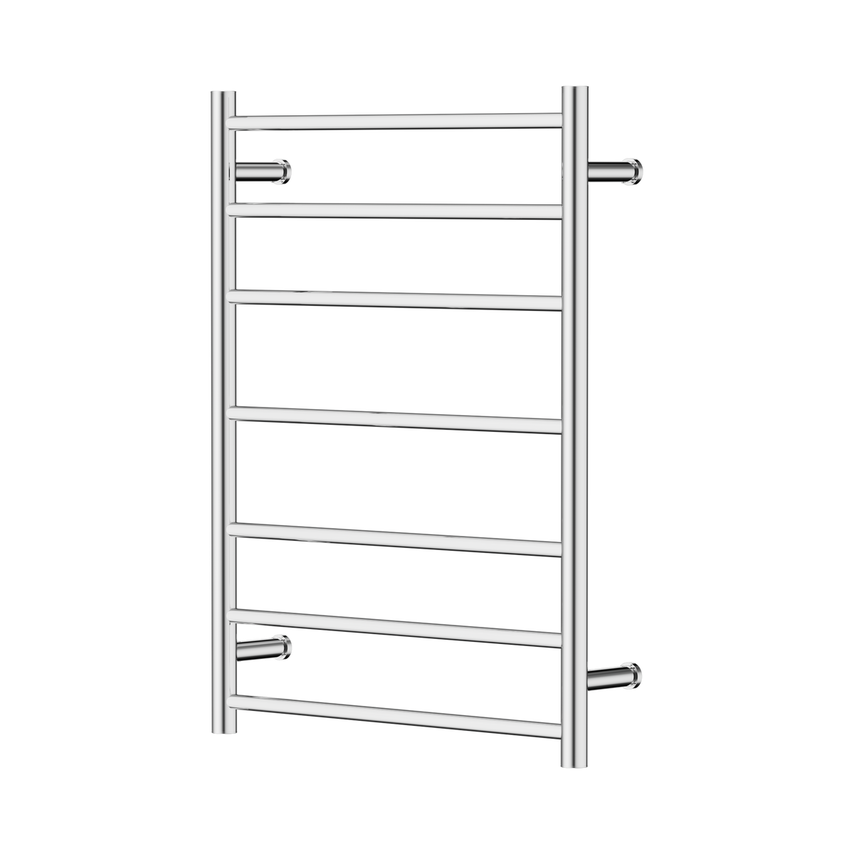 Nero Mecca 12V 7 Bar Heated Towel Ladder, Chrome