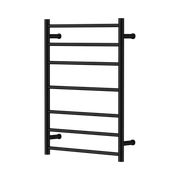 Nero Mecca 12V 7 Bar Heated Towel Ladder, Matte Black