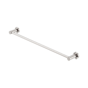 Nero Mecca Single Towel Rail 600mm, Brushed Nickel