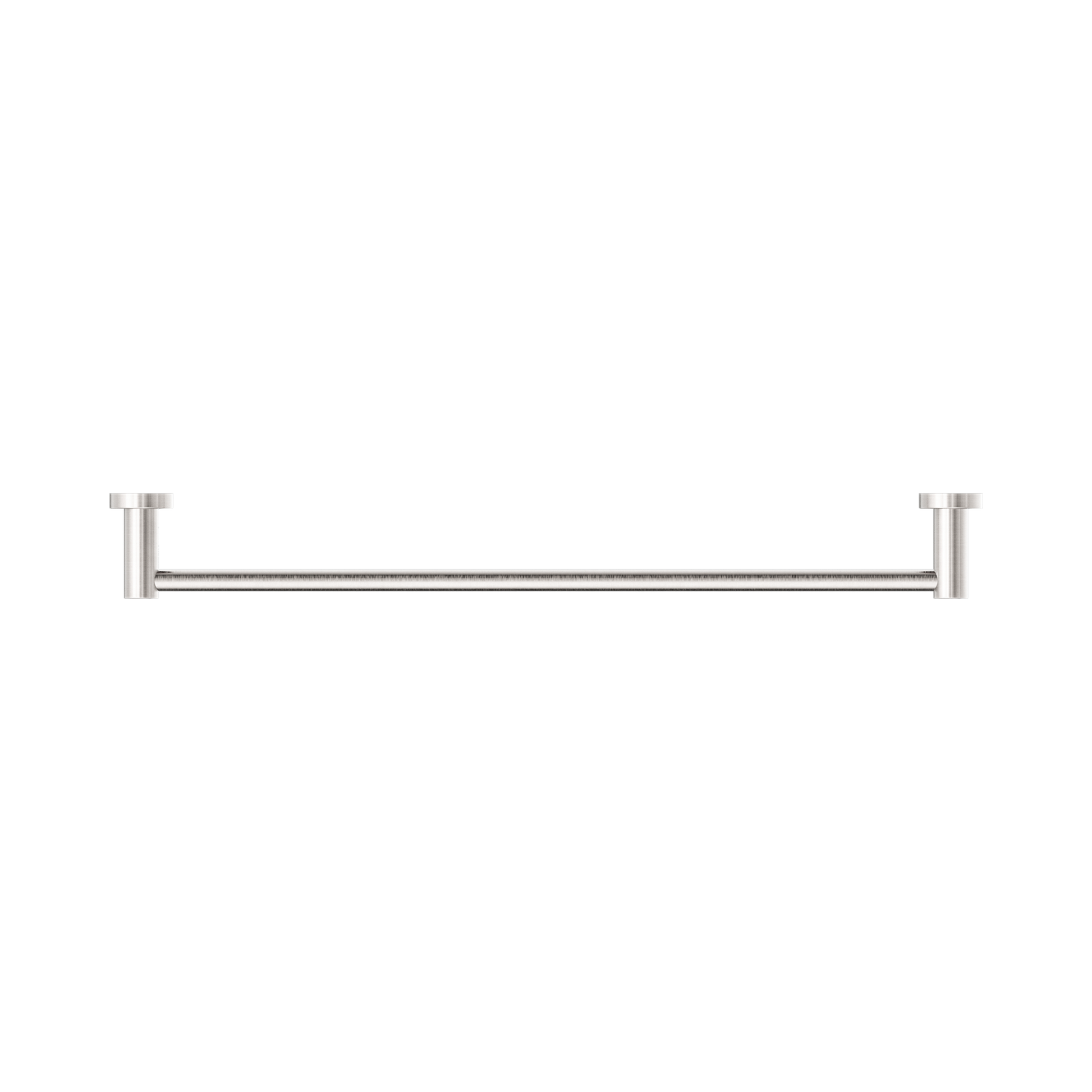 Nero Mecca Single Towel Rail 600mm, Brushed Nickel