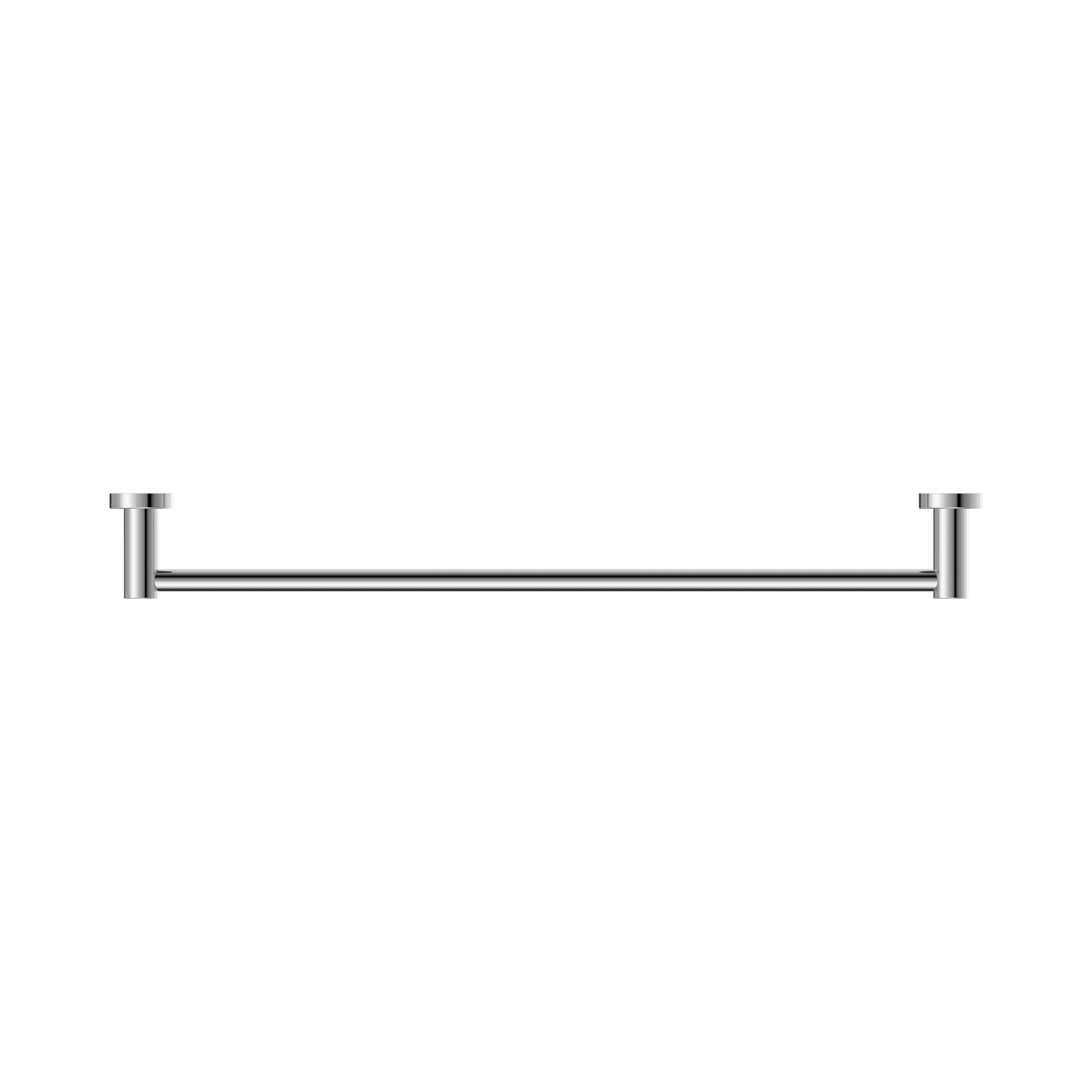 Nero Mecca Single Towel Rail 600mm, Chrome