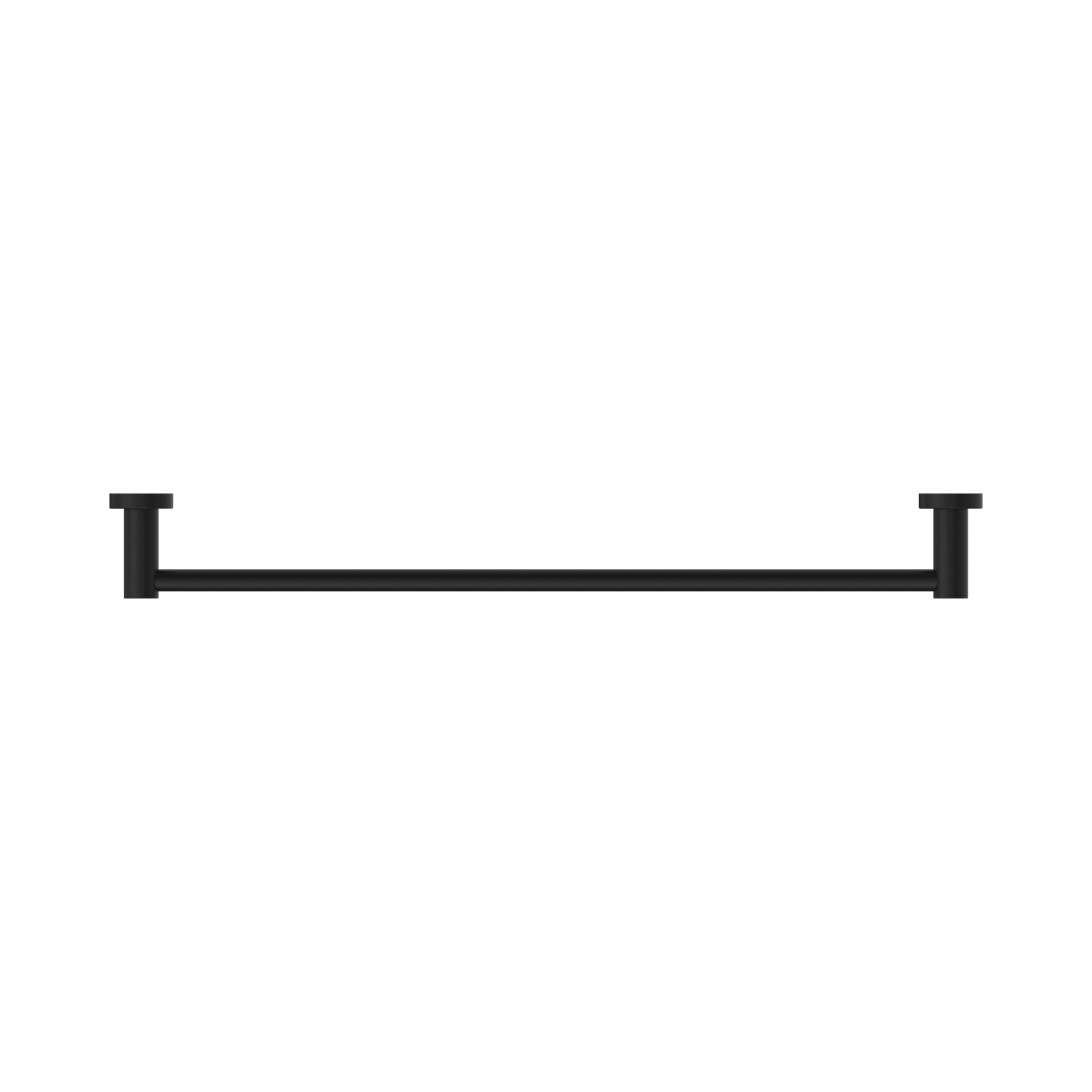 Nero Mecca Single Towel Rail 600mm, Matte Black