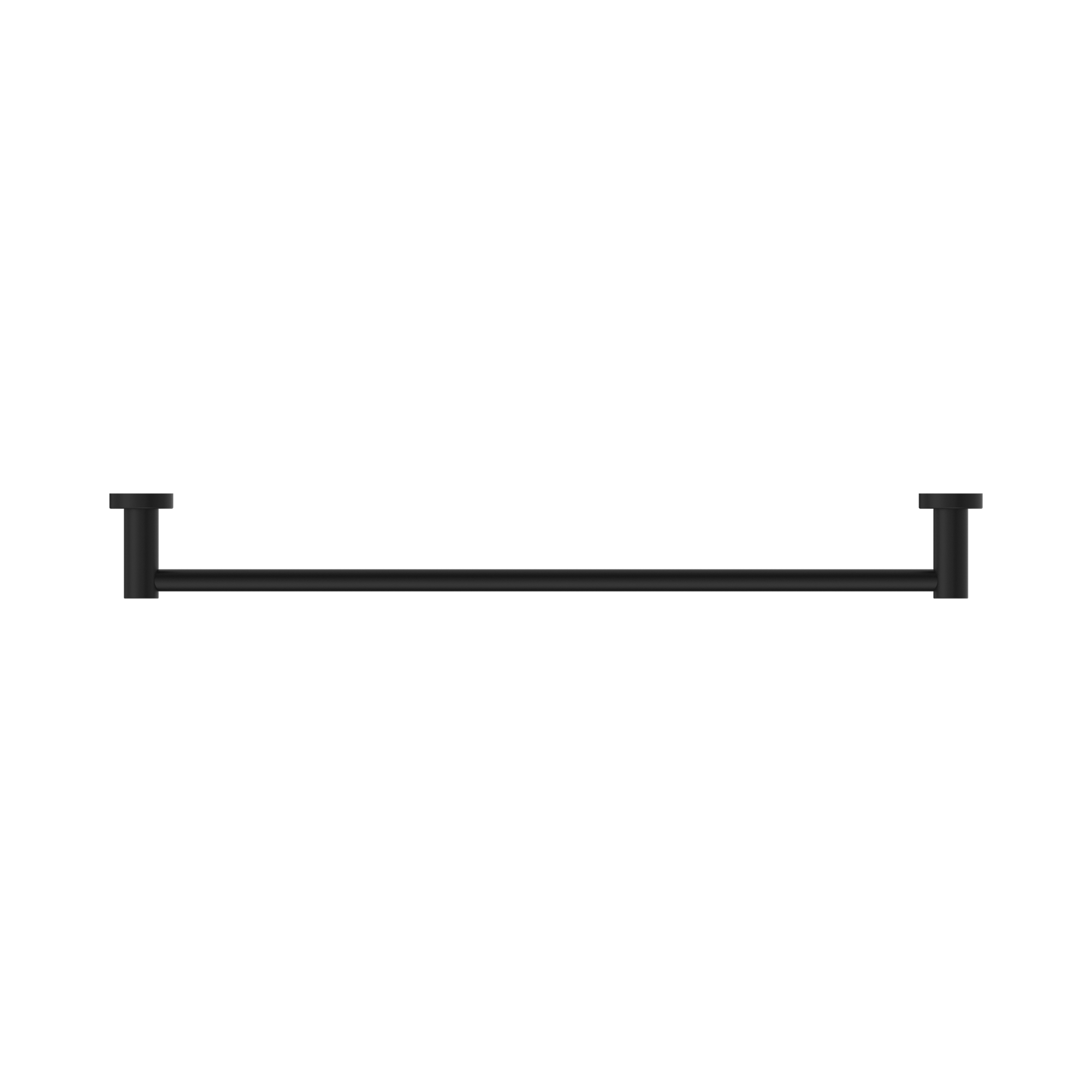Nero Mecca Single Towel Rail 600mm, Matte Black