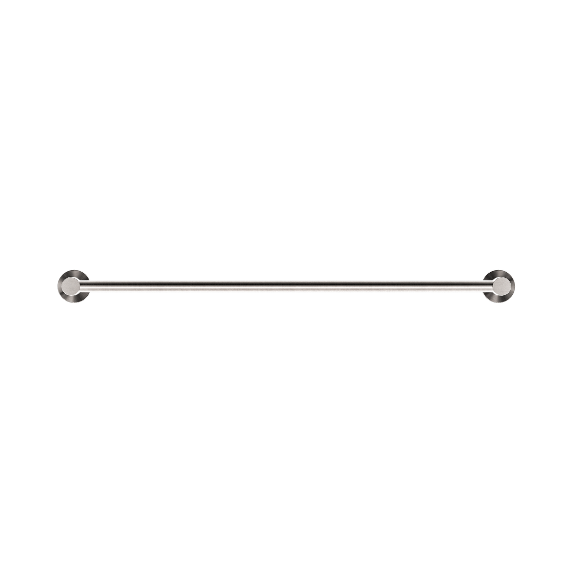Nero Mecca Double Towel Rail 600mm, Brushed Nickel
