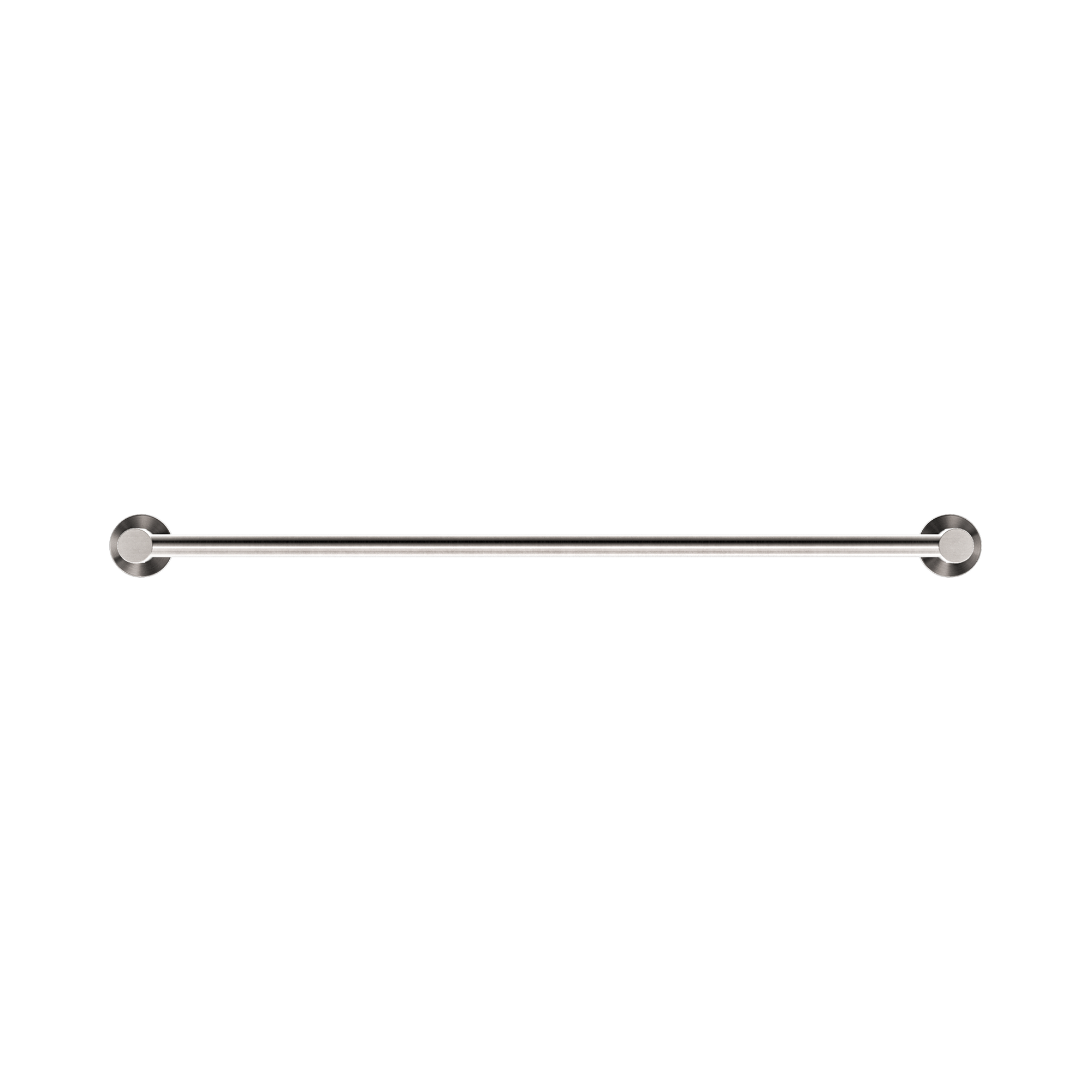 Nero Mecca Double Towel Rail 600mm, Brushed Nickel