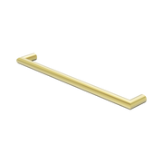Nero Mecca 240V Single Heated Towel Rail, Brushed Gold