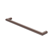 Nero Mecca 240V Single Heated Towel Rail, Brushed Bronze