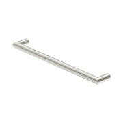 Nero Mecca 12V Single Heated Towel Rail, Brushed Nickel
