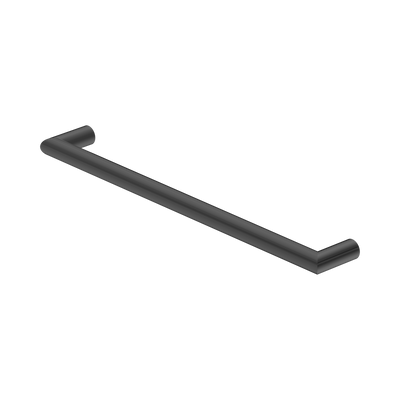 Nero Mecca 12V Single Heated Towel Rail, Graphite