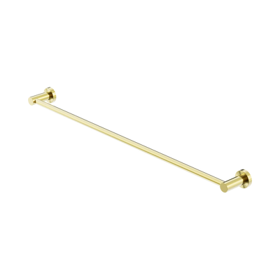 Nero Mecca Single Towel Rail 800mm, Brushed Gold