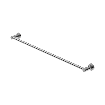 Nero Mecca Single Towel Rail 800mm, Chrome