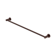 Nero Mecca Single Towel Rail 800mm, Rome Bronze
