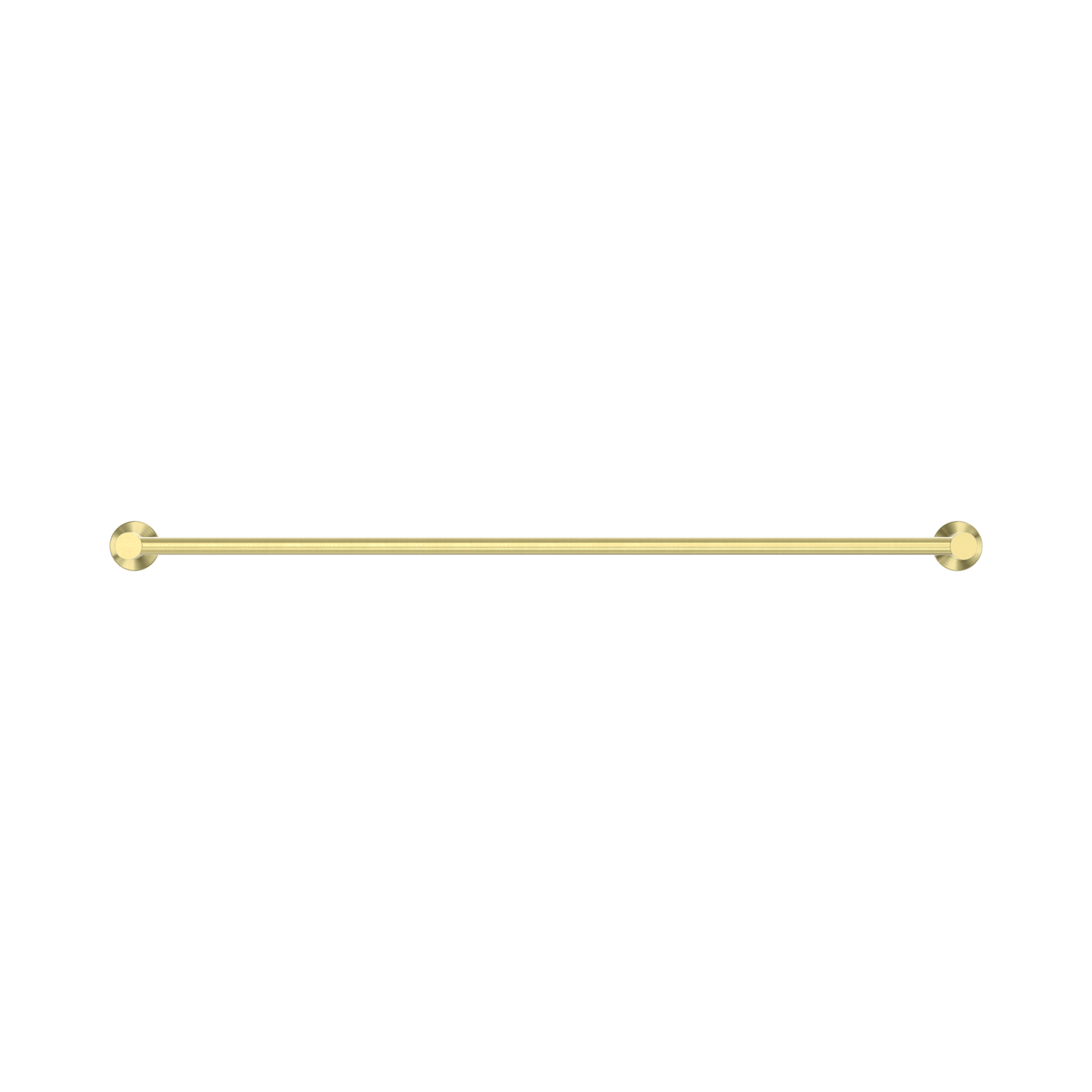 Nero Mecca Double Towel Rail 800mm, Brushed Gold