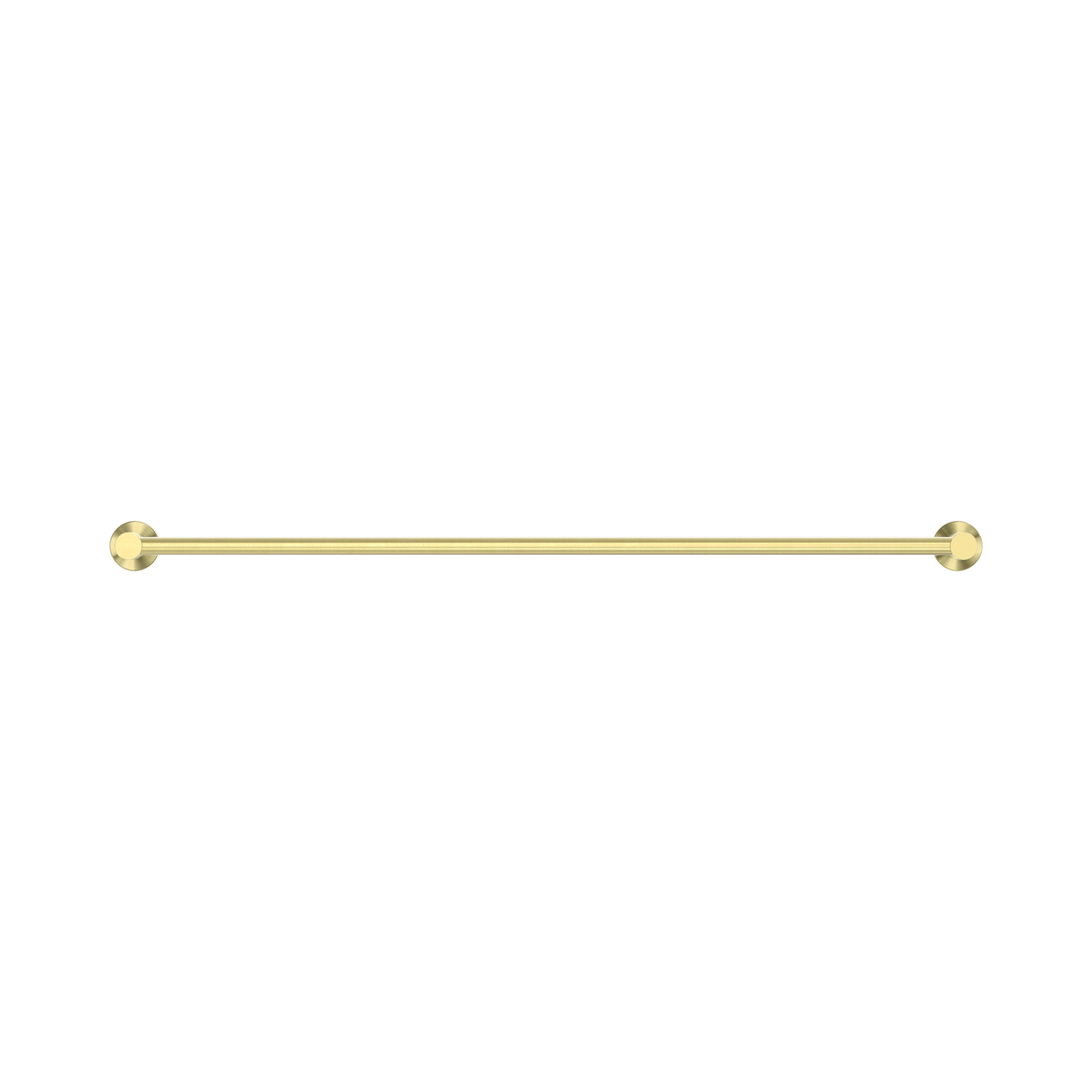 Nero Mecca Double Towel Rail 800mm, Brushed Gold