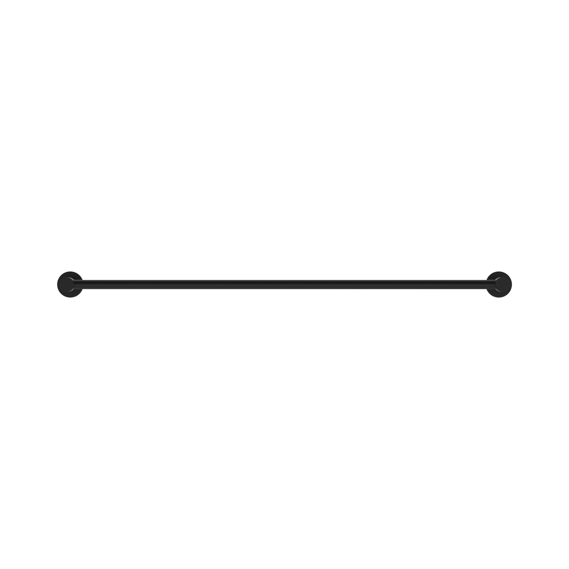 Nero Mecca Double Towel Rail 800mm, Matte Black