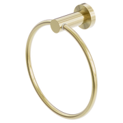 Nero Mecca Hand Towel Ring, Brushed Gold