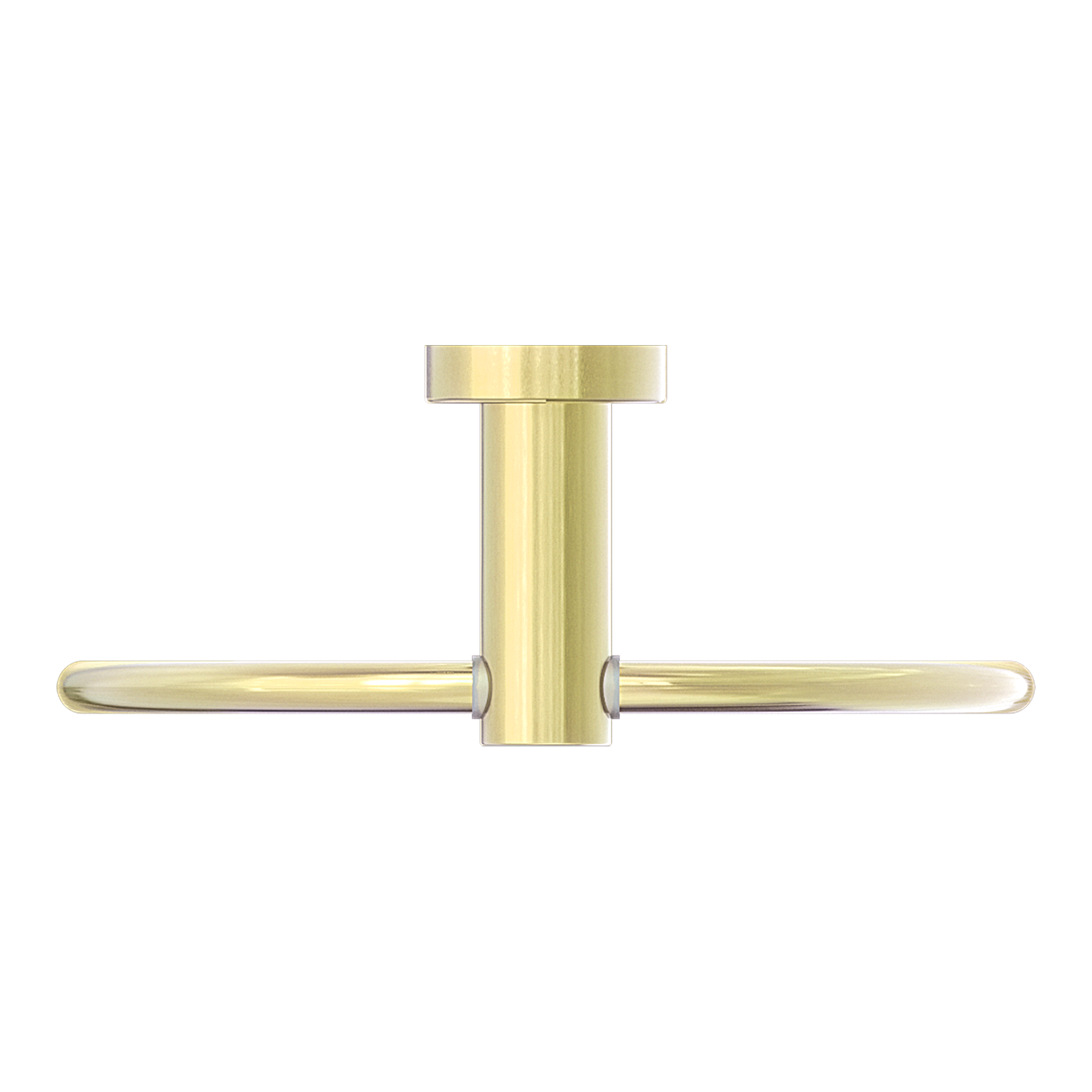 Nero Mecca Hand Towel Ring, Brushed Gold