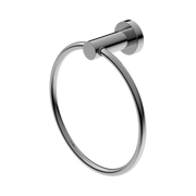 Nero Mecca Hand Towel Ring, Chrome
