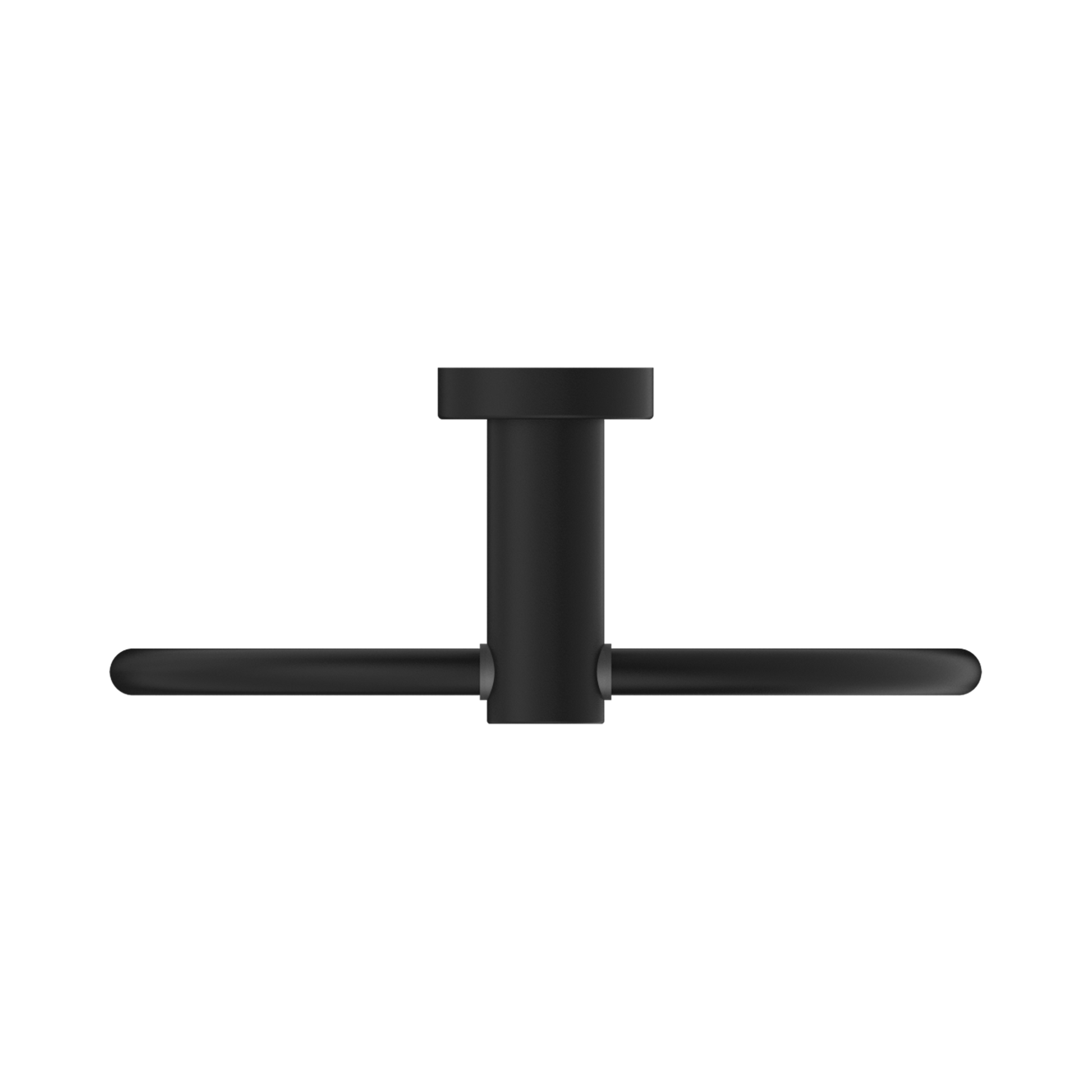 Nero Mecca Hand Towel Ring, Matte Black