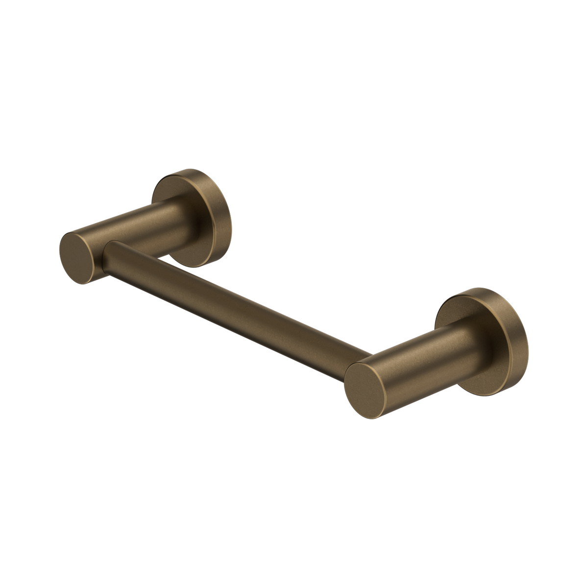 Nero Mecca Hand Towel Rail, Tumbled Antique Brass
