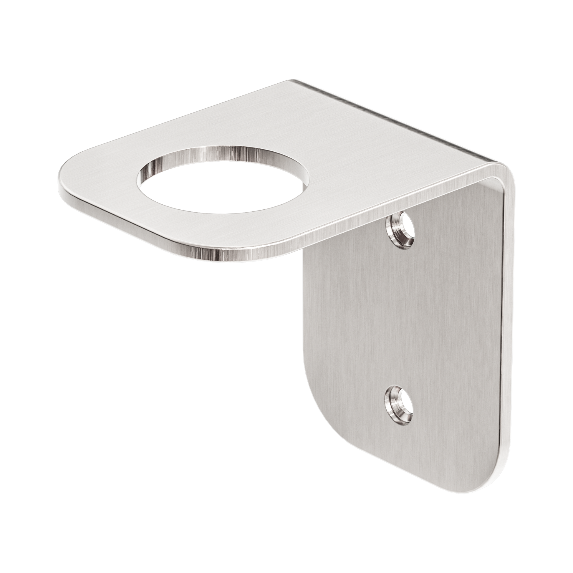 Nero Mecca Soap Bottle Holder, Brushed Nickel