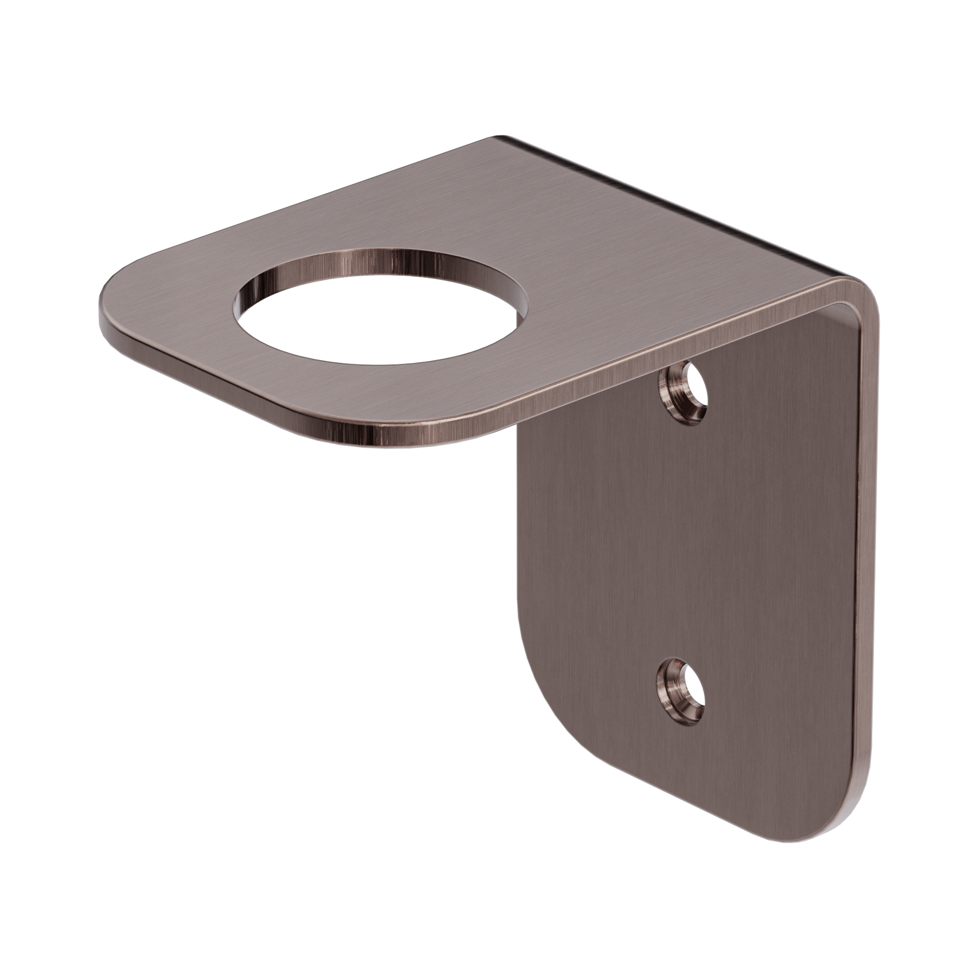 Nero Mecca Soap Bottle Holder, Brushed Bronze