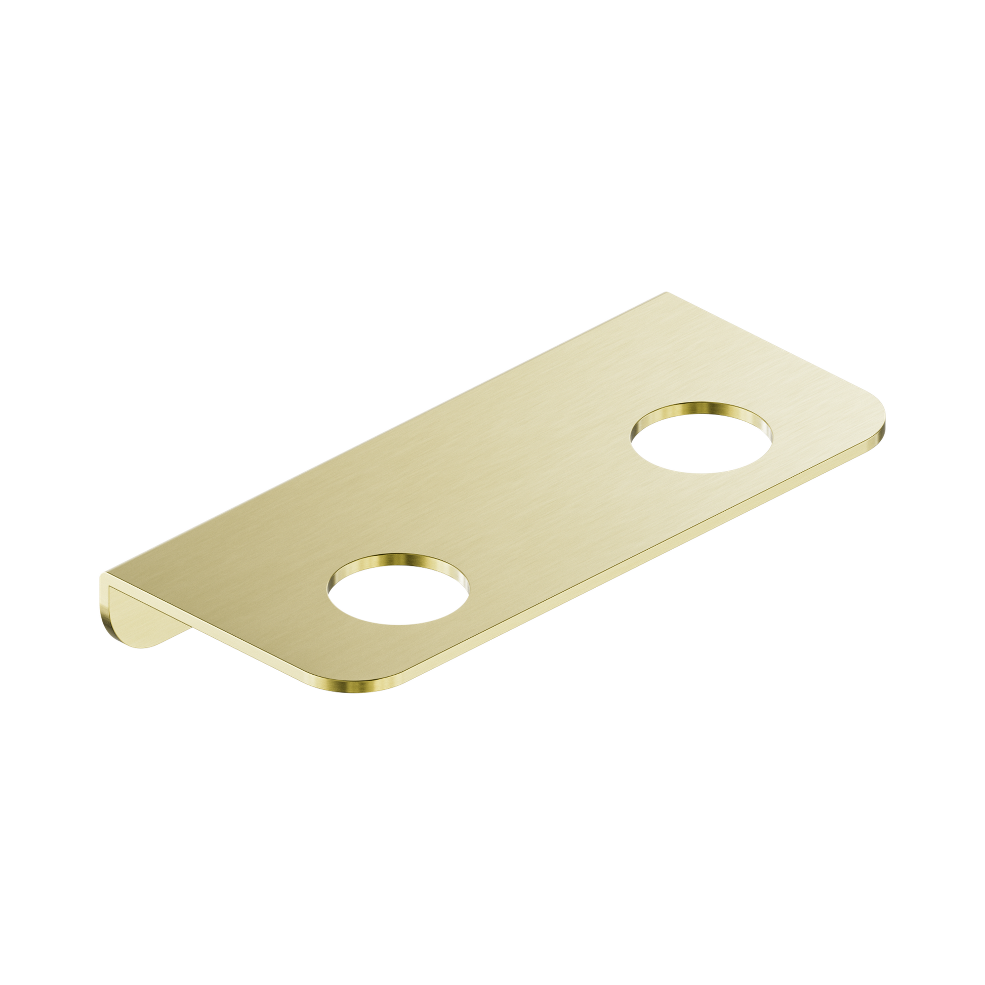 Nero Mecca Double Soap Bottle Holder, Brushed Gold