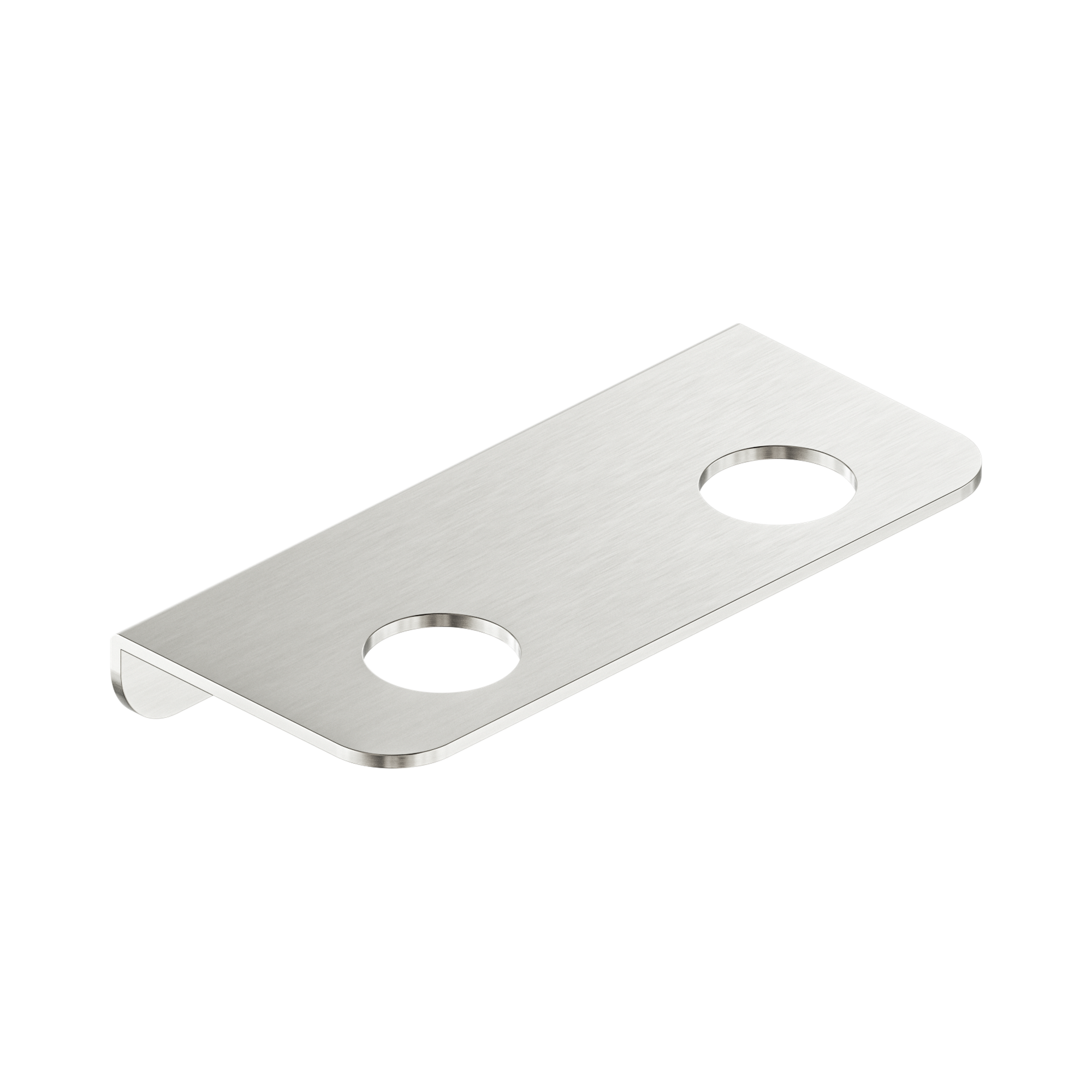 Nero Mecca Double Soap Bottle Holder, Brushed Nickel